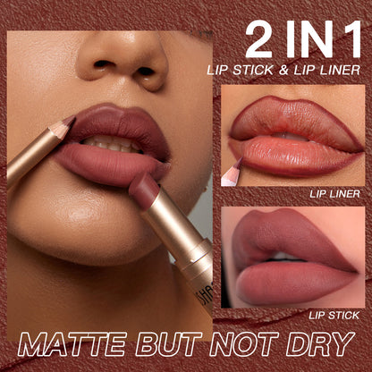 Lip liner does not stain the cup.