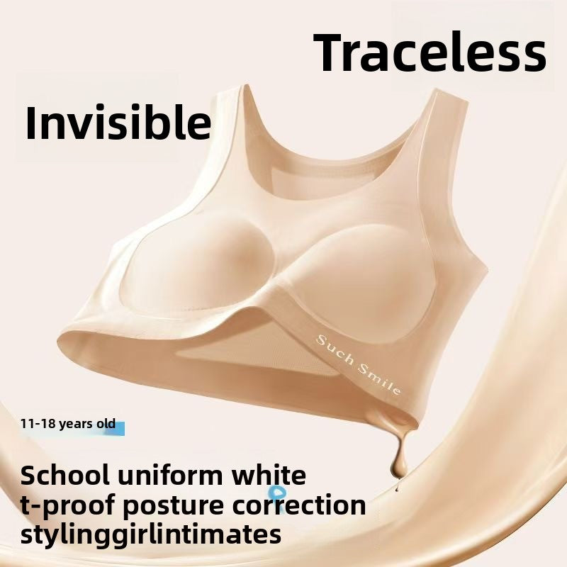A thin sports vest for teenage girls