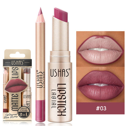 Lip liner does not stain the cup.