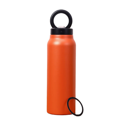 Large-capacity stainless steel magnetic insulated cup