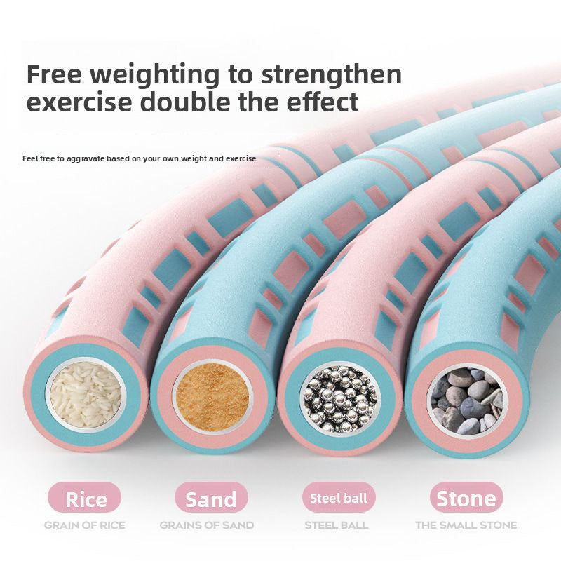 Adjustable Weighted Hula Hoop