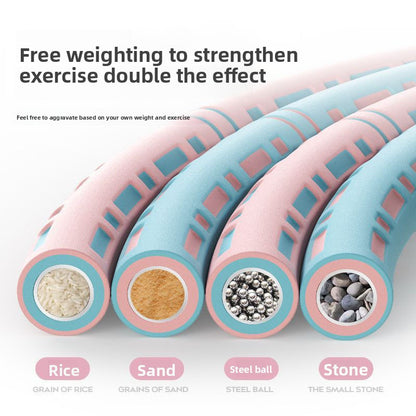 Adjustable Weighted Hula Hoop