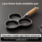 Molded flat-bottomed pan