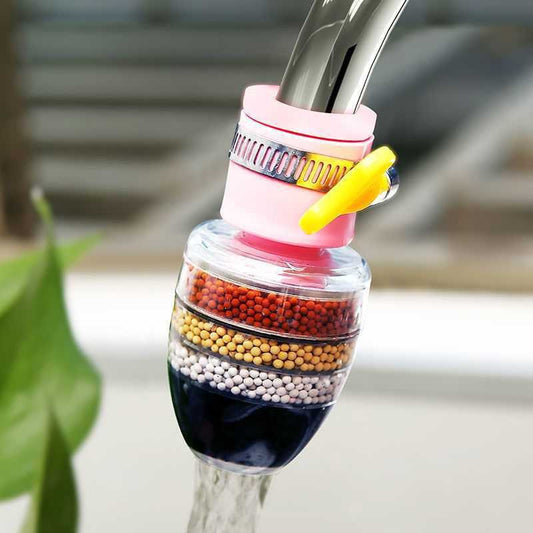 Rotatable Faucet Splash Head Water Saving Filter Nozzle