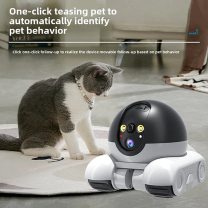 Smart Wireless Remote-Controlled Mobile Pet Robot Camera