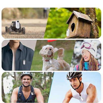 Waterproof sports camera with 4K recorder