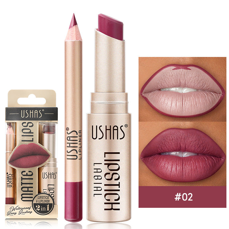 Lip liner does not stain the cup.