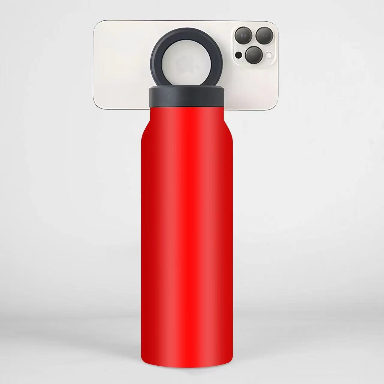 Large-capacity stainless steel magnetic insulated cup