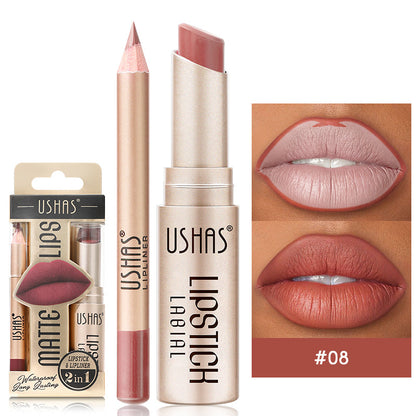 Lip liner does not stain the cup.