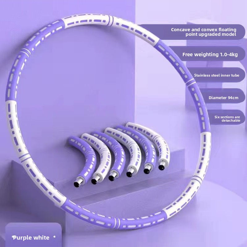 Adjustable Weighted Hula Hoop