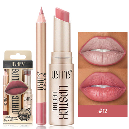 Lip liner does not stain the cup.