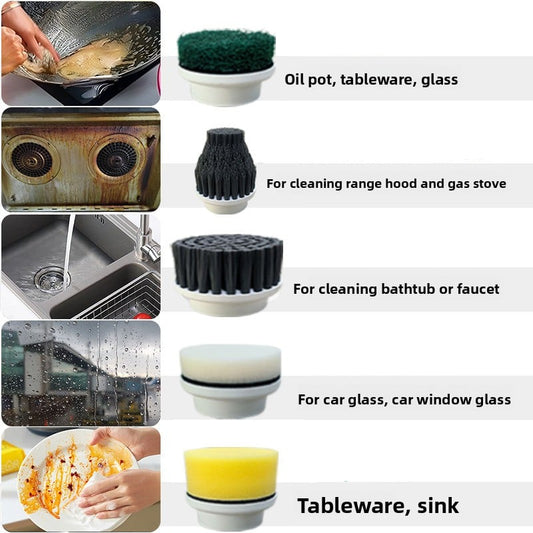 Multi-functional electric cleaning brush