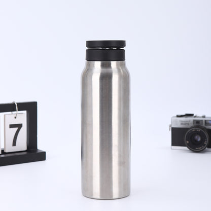 Large-capacity stainless steel magnetic insulated cup