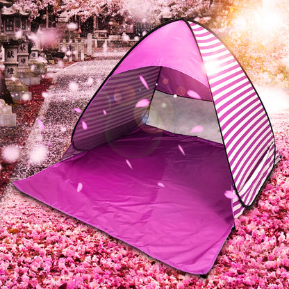 Cross-Border Amazon Tent Ready Supply Beach Tent Outdoor Automatic Quick-Opening Guangdong Zhongshan Manufacturer