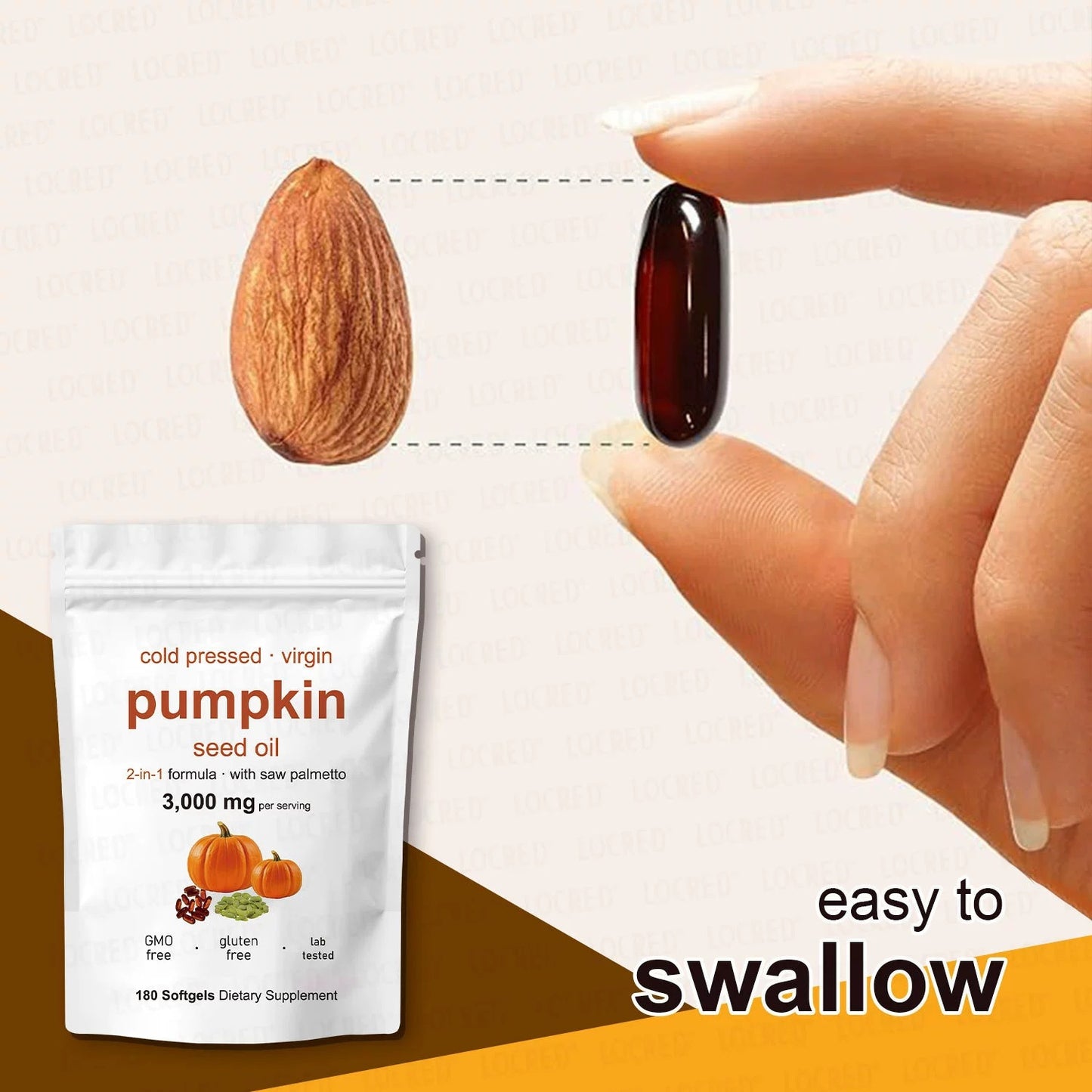 Pumpkin Seed Oil Soft Capsules 300 Count