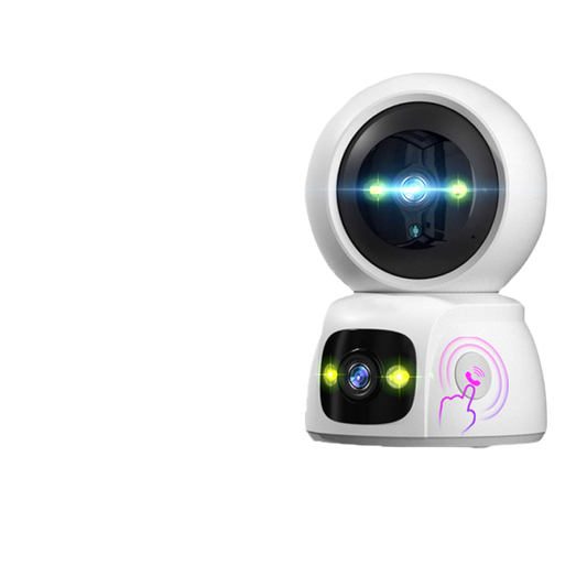 Dual-Lens WiFi Surveillance Camera
