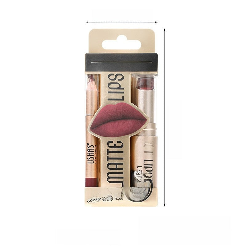 Lip liner does not stain the cup.