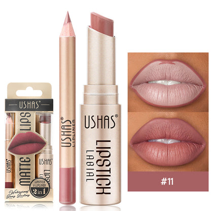 Lip liner does not stain the cup.