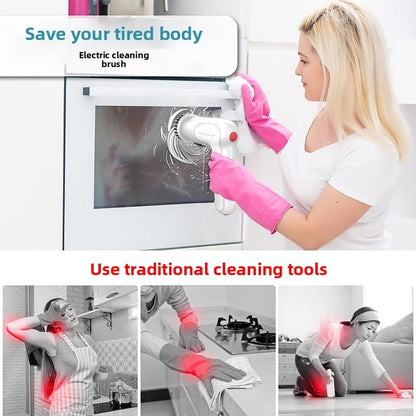 Multi-functional electric cleaning brush