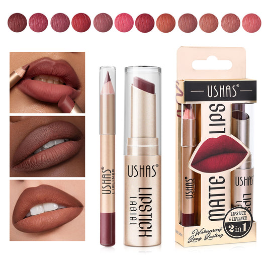 Lip liner does not stain the cup.