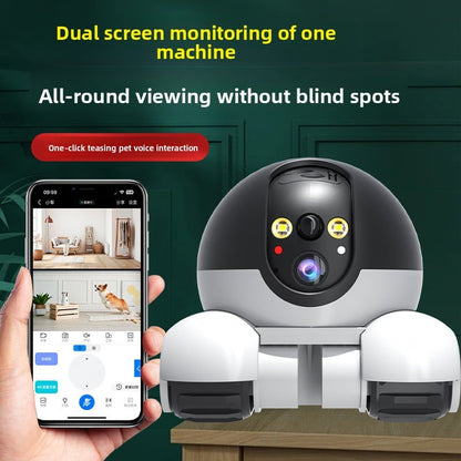 Smart Wireless Remote-Controlled Mobile Pet Robot Camera